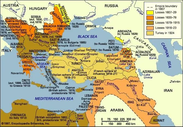 Osmanli Devlet i Aliyyesinin Dagilmasi