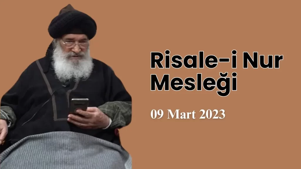 Risale i Nur Talebesi Uzerinde Ferd Olarak Tasarruf Eder